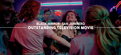 flowellch:‘Black Mirror: San Junipero’ Takes home the Emmy for Outstanding Television