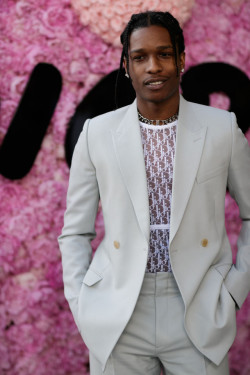 blvck-zoid:  ASAP Rocky at the Dior Show More