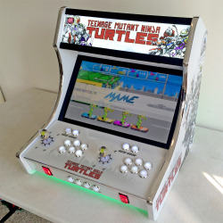 Here is my first custom 2-4 player bartop arcade cabinet.