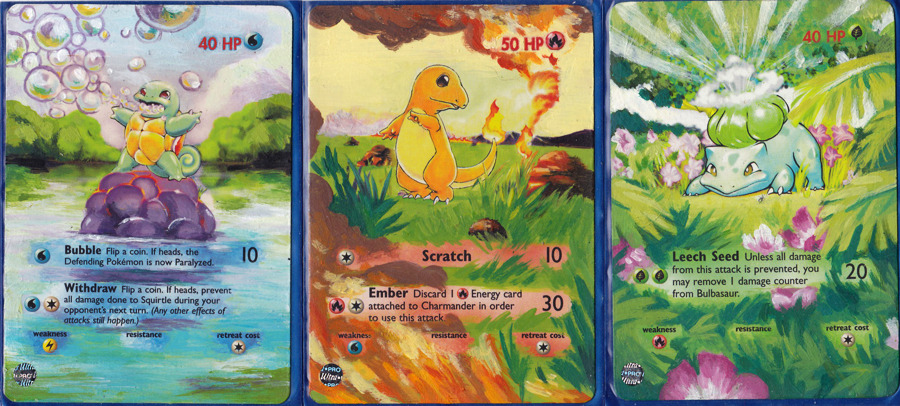 kerriaitken:  I’ve seen a few people doing these and with all the Pokemon cards
