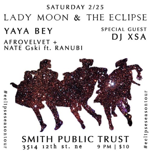 So excited to open for the lovely @ladymoonandtheeclipse alongside the immaculate @yayabeybay with m