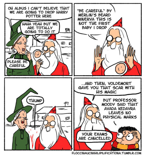 boredpanda:10+ Funny “Harry Potter” Comics Reveal How Irresponsible Dumbledore Was