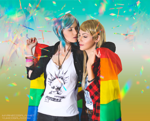 marinecosplay: yukilefay:We did some AmberPrice pictures for Pride Month !️‍️‍I’m so happy we ma