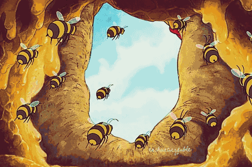 Heroes Get Made Cheer Up Post 2173 Animated Bees Edition