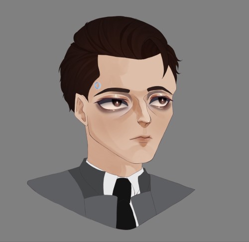 Tried To Figure Out How To Stylize Connor But Now He Just Looks Weird Maybe It's The Eyes Or Smth Idk