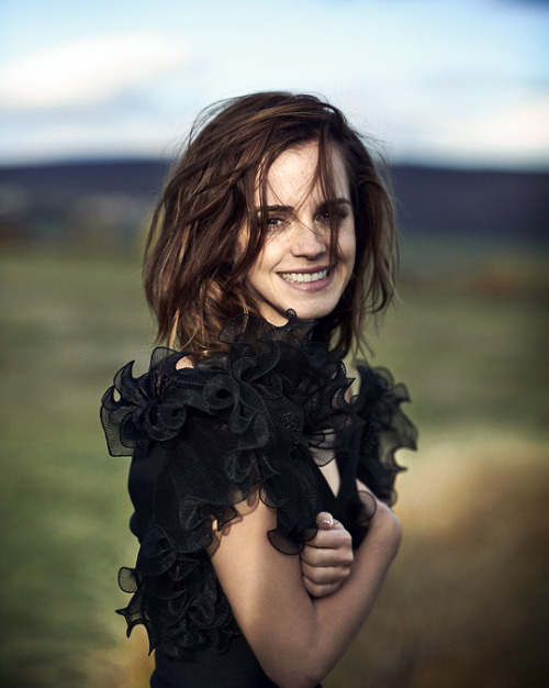emmaduerrewatson: Emma Watson photographed by Peter Lindbergh for Vogue Australia, 2018