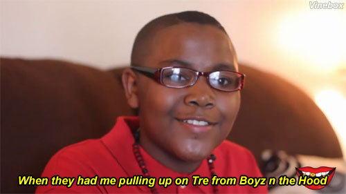 yungkellanved:  vinebox:  Kid From the #YEET Video Speaks Out   Lil man real af, good for him. 