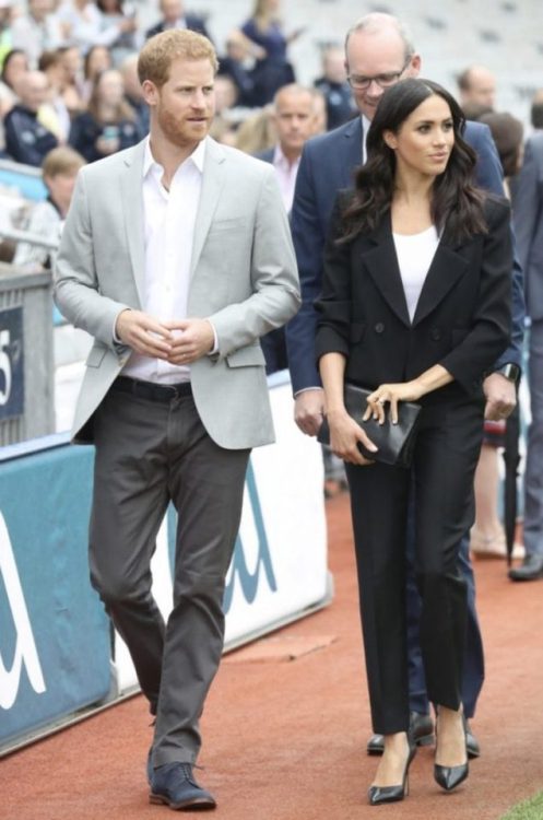 July 11th: Meghan &amp; Harry Visit Croke Park and toured the Irish Emigration Museum! Sara