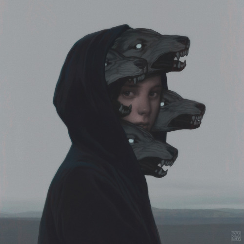 frrmsd: Digital Artist: YURI SHWEDOFF “Wolf Pack”