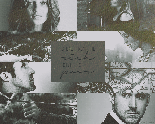 jowen-rph: ▇▇▇ Steal From the Rich, Give to the Poor. »Robin Hood Re-write. »Cast: Cinti