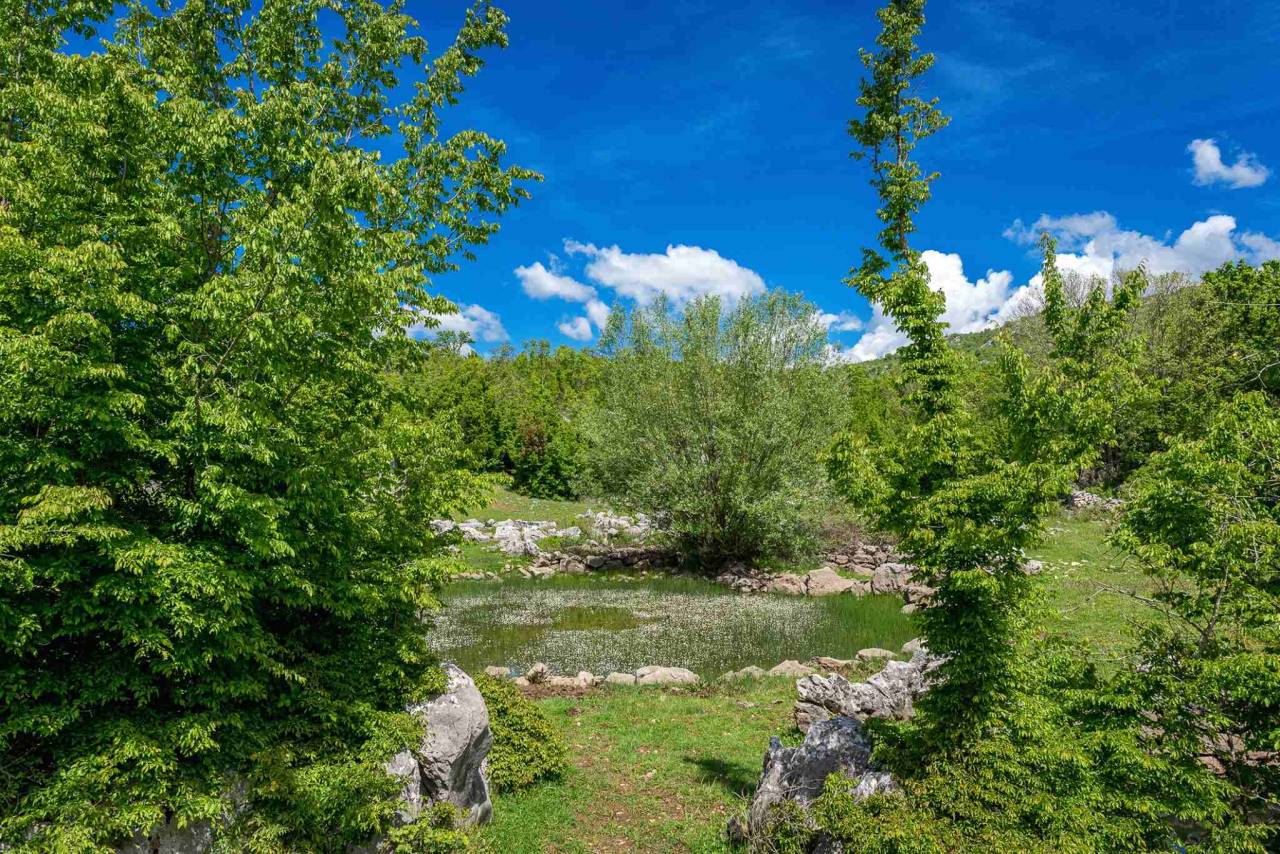 Ancient fairy wells in Croatia.