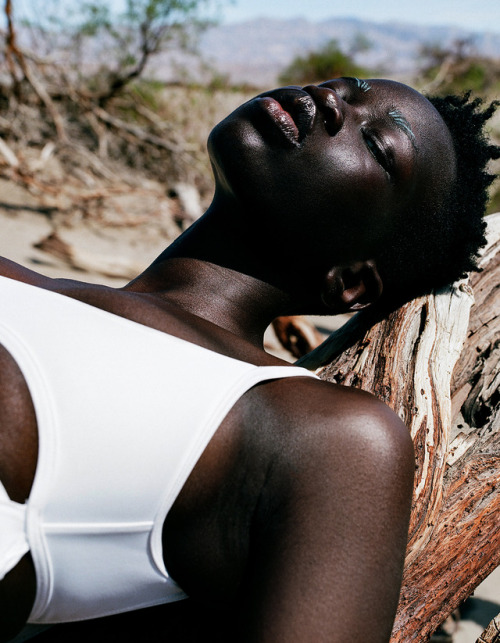 Nyadhour Deng by Dana Scruggs for Chromat SS18 Campaign