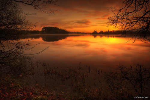 Menteith Sunrise by Shuggie!! on Flickr.
