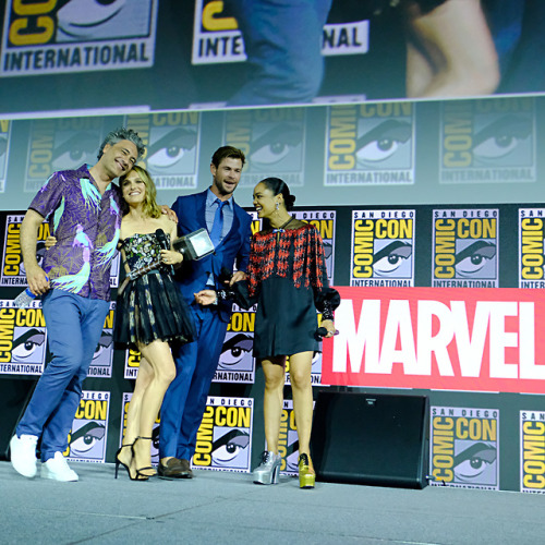 marvelentertainment:SDCC 2019: Natalie Portman will return for Marvel Studios’ Thor: Love and Thunde