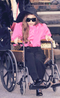 gagaroyale:  Gaga leaving her hotel in NYC