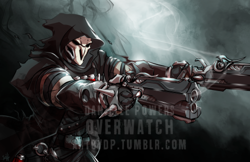 Reaper (Overwatch) Available in 11x17 and 8.5x11 prints To order, simply message ArtbyDPSa