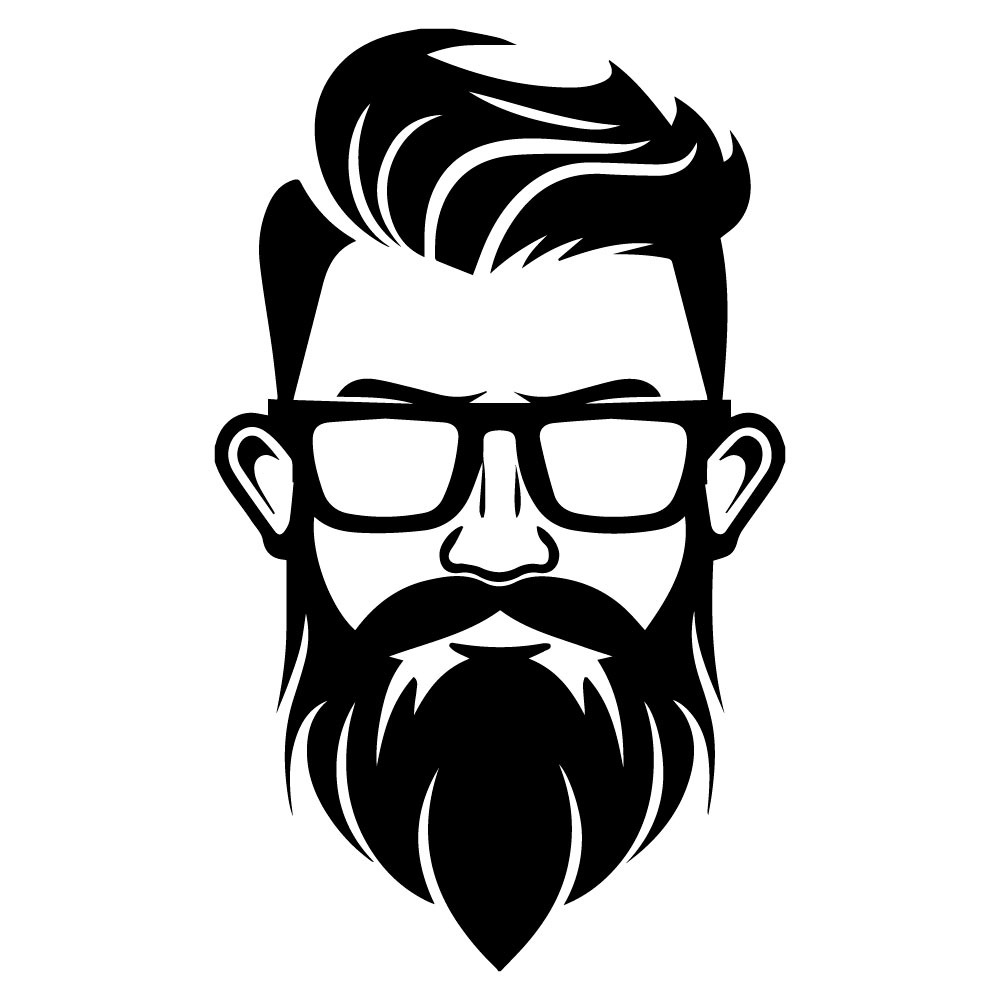 funny face illustration face mask for hip hop guys in vector art