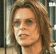 pierre-manslapper:  timsutton:  g1assh0use:  timsutton:  when people talk about david bowie and his personas they always mention Ziggy Stardust and the Thin White Duke but nobody ever mentions Anime Bowie  He looks like fucking Huey from MGSV What the