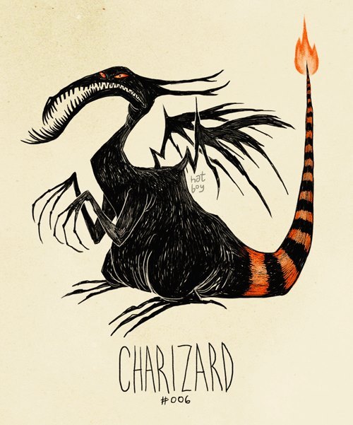 ldarknessl:  Tim Burton Pokemon Series 1/6