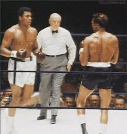 Blackty86:  Blackty86.Tumblr.com Muhammad Ali Vs. Cleveland Williams Six Pieced Yo
