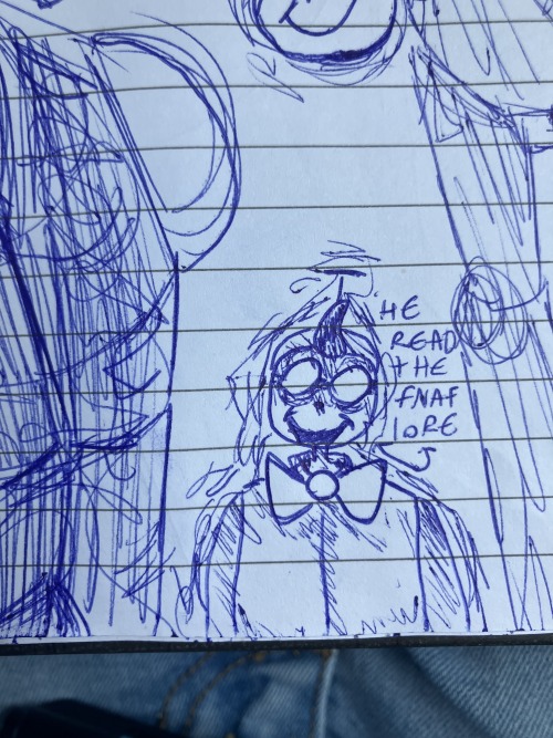 Doodles From The Car This Morning! ^^