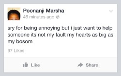 intensional:  i really relate to poonanji