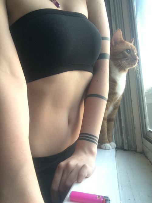 XXX lilfxo:  Can’t resist an open window🐈 photo