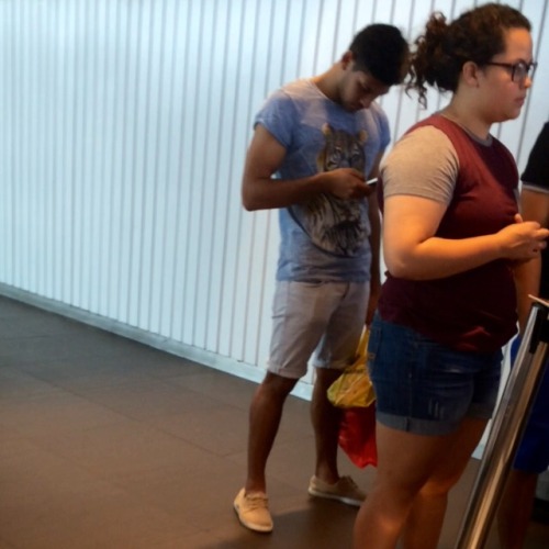 Hot guy in the foodcourt bro