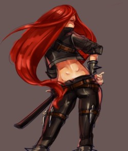 league-of-legends-sexy-girls:  Katarina 