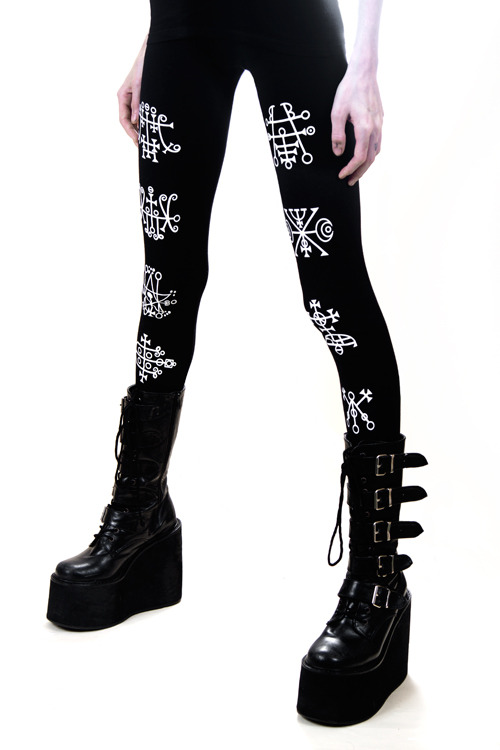 felicefawn:  Limited edition ‘Goetia Leggings’ now available from Evil Trinity. Limited 