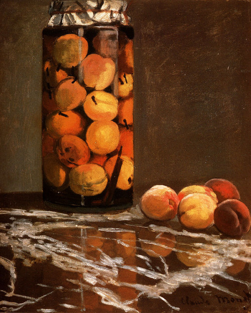 artishardgr:Claude Monet - Jar Of Peaches