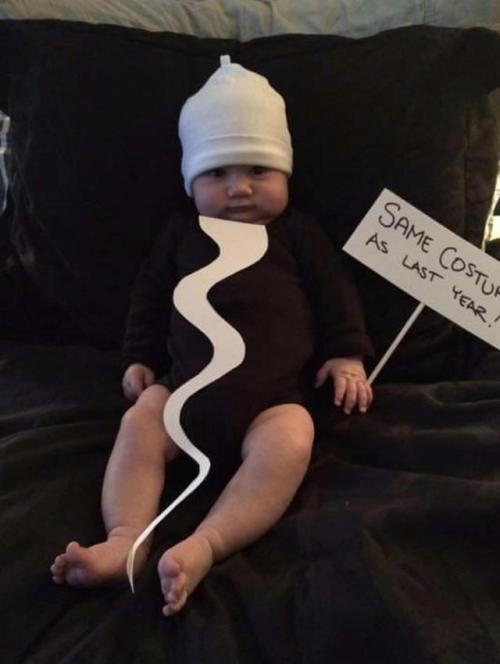 The most creative costume I’ve seen yet
