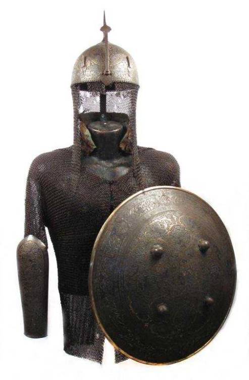 Persian Zand Dynasty suit of armor, third quarter of the 18th century.from Auctions Imperial