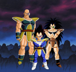 s-a-i-y-a-n-s:  The Saiyajins by *Raykugen