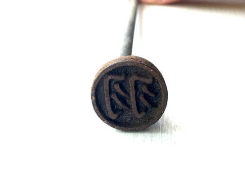 (via Vintage Branding Iron - Japanese Yakiin - Japanese Branding Iron - Metal stamp - Chinese charac