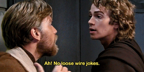 Anakin Skywalker And Obi-wan Kenobi In Star Wars: Episode III - Revenge Of The Sith(2005)