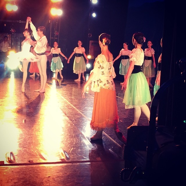 Today dress rehearsal of “La Fille Mal Gardee” by Chiara Ajkun! And tomorrow the premiere at The Egg at 7:30pm…join us for an incredible comedy ballet by AjkunBT!!! #ballet #repertory #lafillemalgardee #joinus #albany #ny #newyork #dressrehearsal...