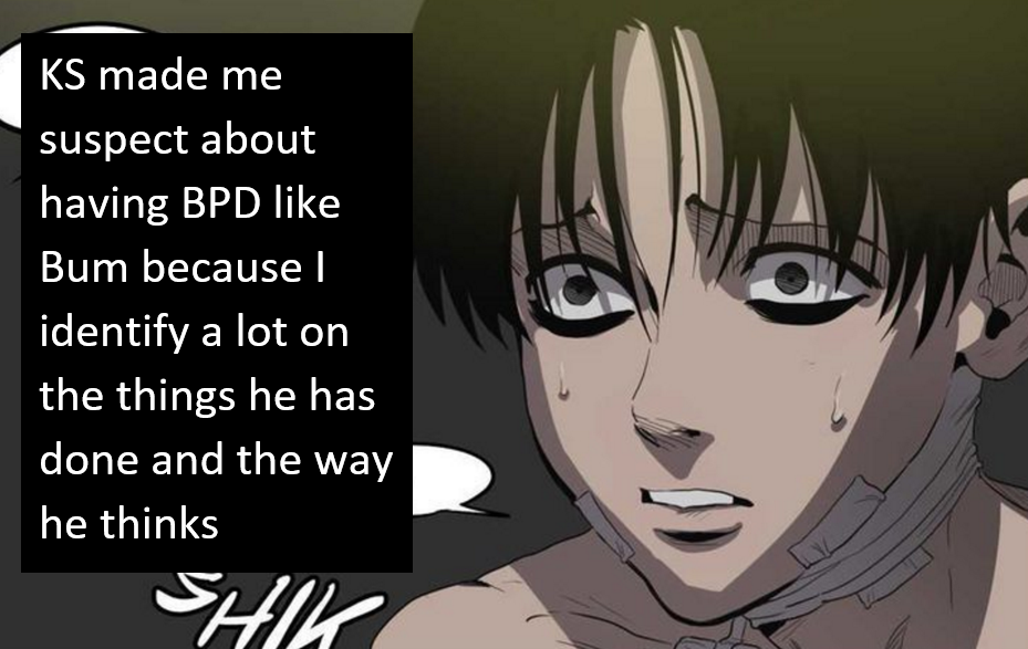 Killing Stalking Confessions — “i have borderline personality