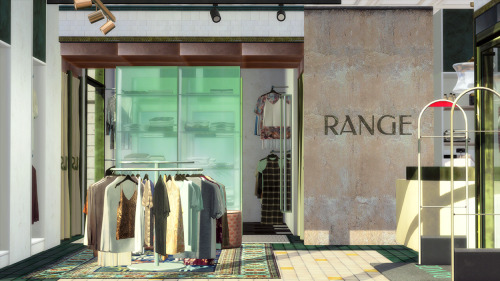 RANGE FashionstoreHi all, I’m glad to finally share this project with you! It’s a fashionstore that 