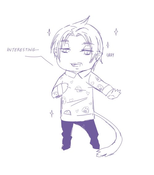 gray-wolfy:Lucifer decided to hear some fashion advices from Meph