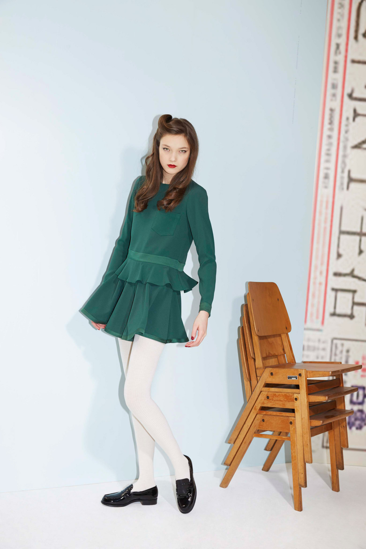 theclotheshorse:   maison kitsune fall 2014 