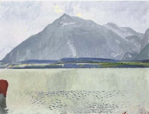 Thunersee mit Niesen, 1931, Cuno Amiet