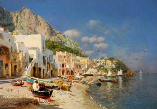 just-art5: Capri, Italy by Rubens Santoro