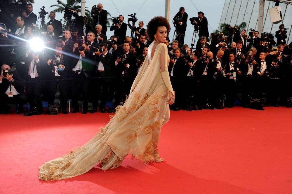 mangoestho:  ruunyi:  never forget when solange showed up to cannes on the first