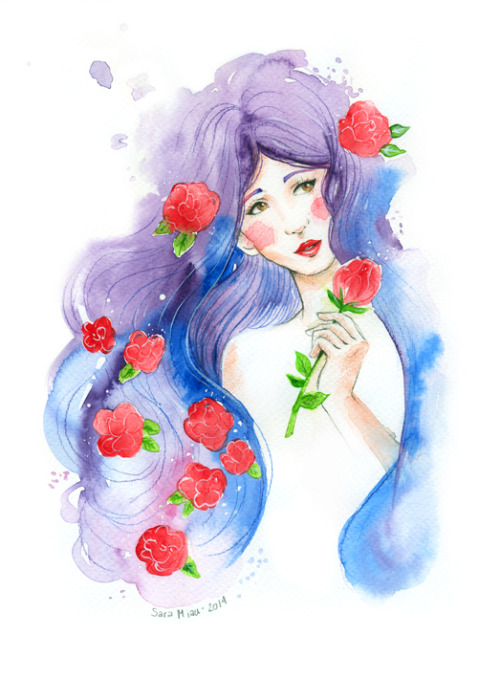 i-love-art:
“Rosas. by saramiau
”