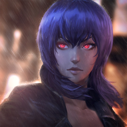 playfirstassault: Ghost in the Shell: Motoko by raikoart Source>> http://ow.ly/saNF3044u6i 