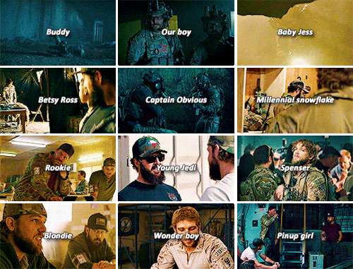 SEAL Team // Clay Spenser + Nicknames