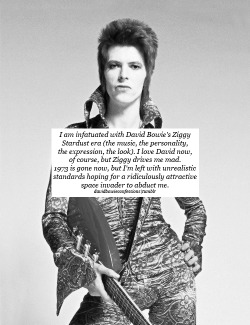 David Bowie Confessions