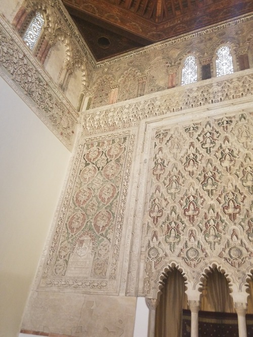 2goldensnitches:bintelgranada:Synagogue, Toledo Spain @just-odradekSinagoga del Tránsito/Samuel Hale