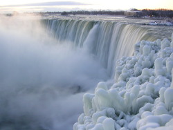 dan-bouchard:  Niagara Falls, Ontario Niagara Falls in the winter may be the best time to ever visit. This place should have been a National Park.